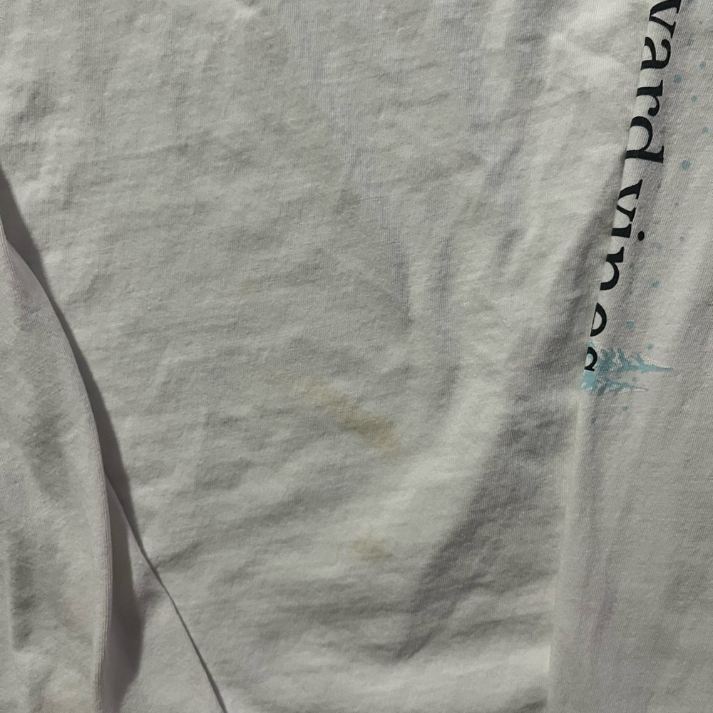 Vineyard Vines Classic White Long Sleeve Tee - Picture 3 of 3